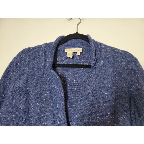 The Territory Ahead Sweater XS Womens Navy Blue Long Cardigan Pockets LambsWool - Picture 3 of 8